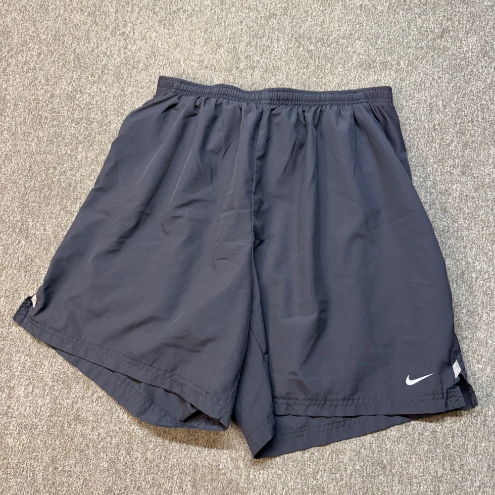 Nike FIT DRY Running Shorts Mens XL Gray Athletic Training 228060-003